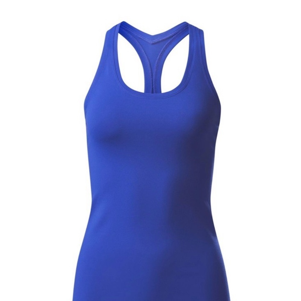 Lululemon Cool Racerback Tank Blue Size 6 - Picture 3 of 7